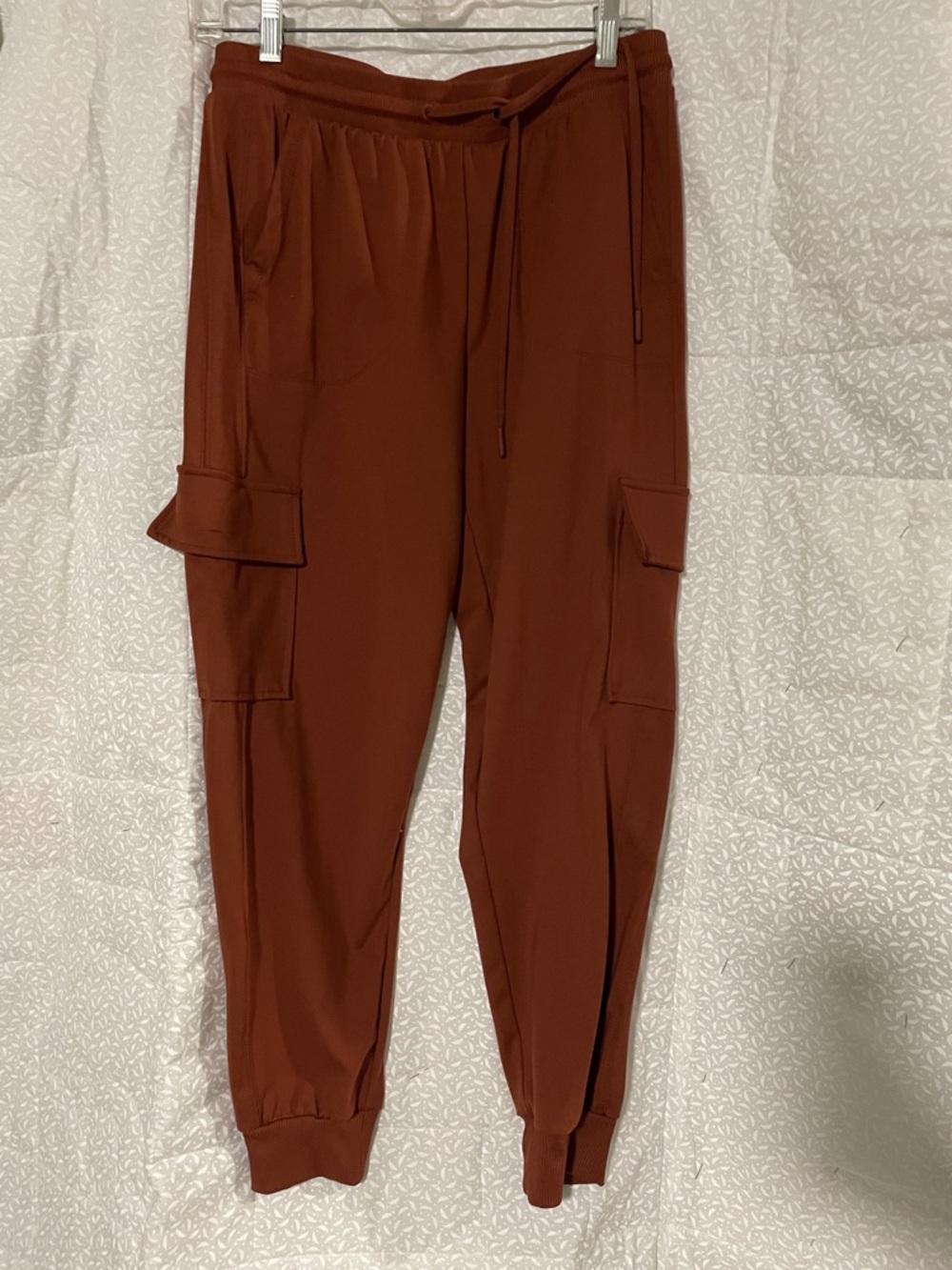 Rachel Zoe Rust Cargo Track Joggers